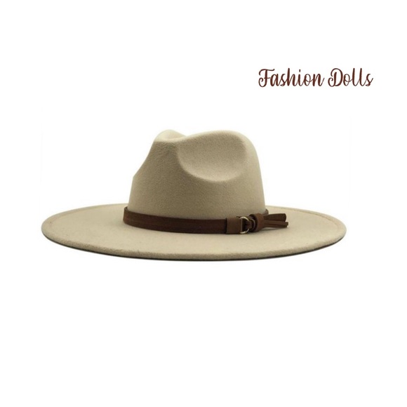 Dandy Life Pinched Wide Brim Hat New-Dark Grey - Picture 11 of 11